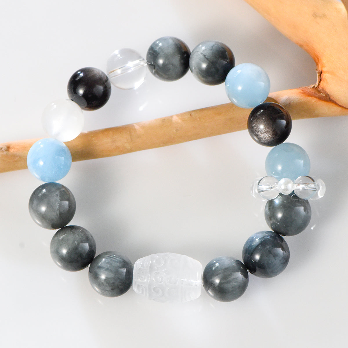Couple's Obsidian Bracelet (Light Luxury Series)