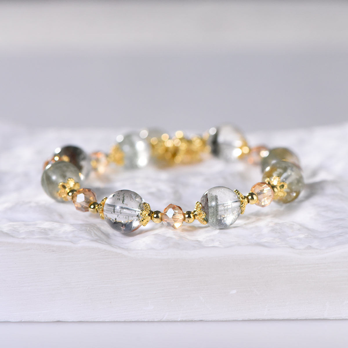Green Ghost Snowflake Bracelet (Light Luxury Series)