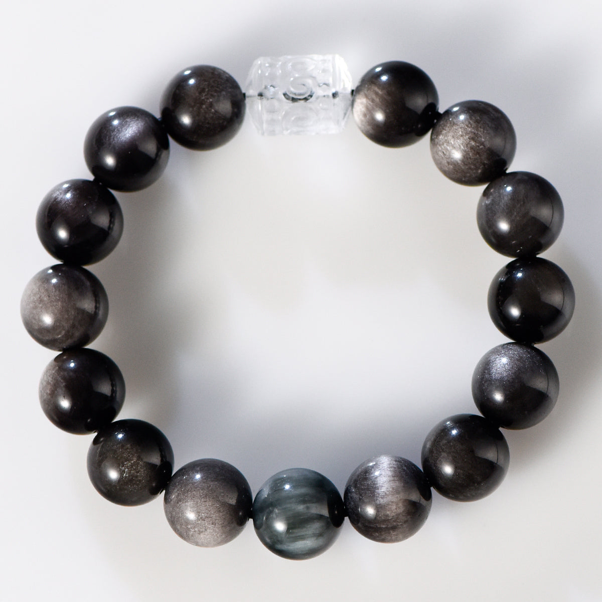 Couple's Obsidian Bracelet (Light Luxury Series)