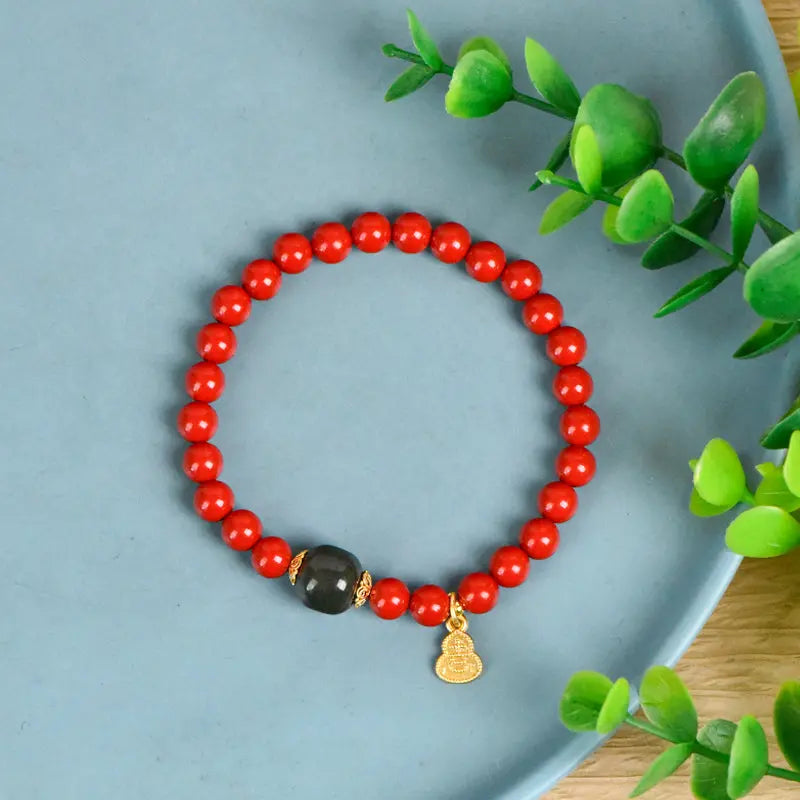 Natural cinnabar bracelet (light luxury series) My Store