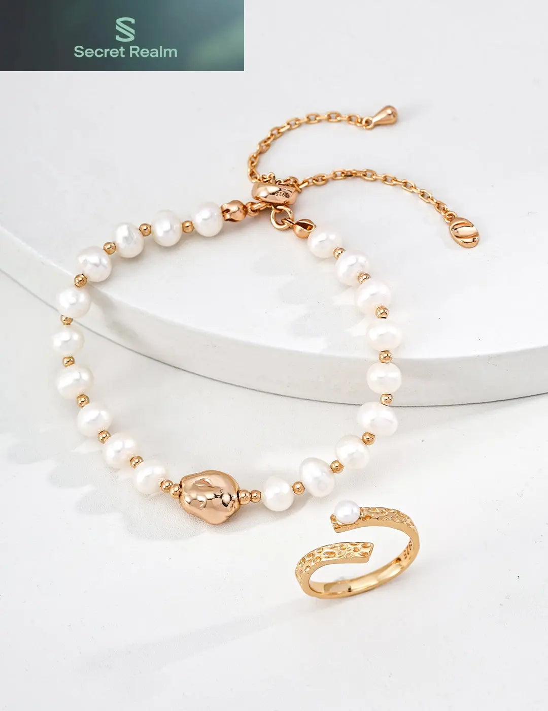 Secret Realm Crystal Bracelet Energy Bracelet Sterling Silver Jewelry