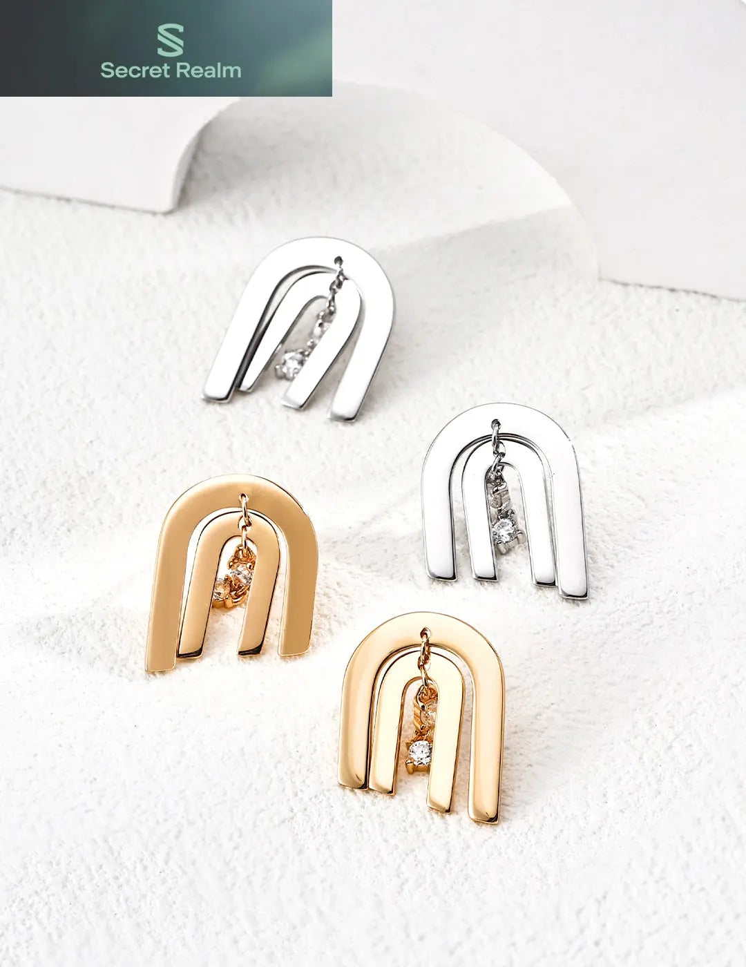 Secret Realm Crystal Bracelet Energy Bracelet Sterling Silver Jewelry