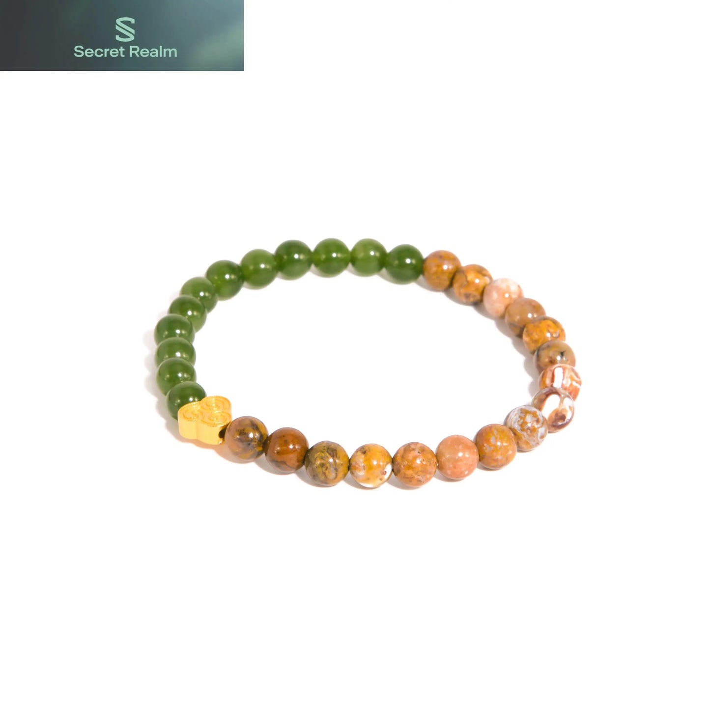 Secret Realm Crystal Bracelet Energy Bracelet Sterling Silver Jewelry