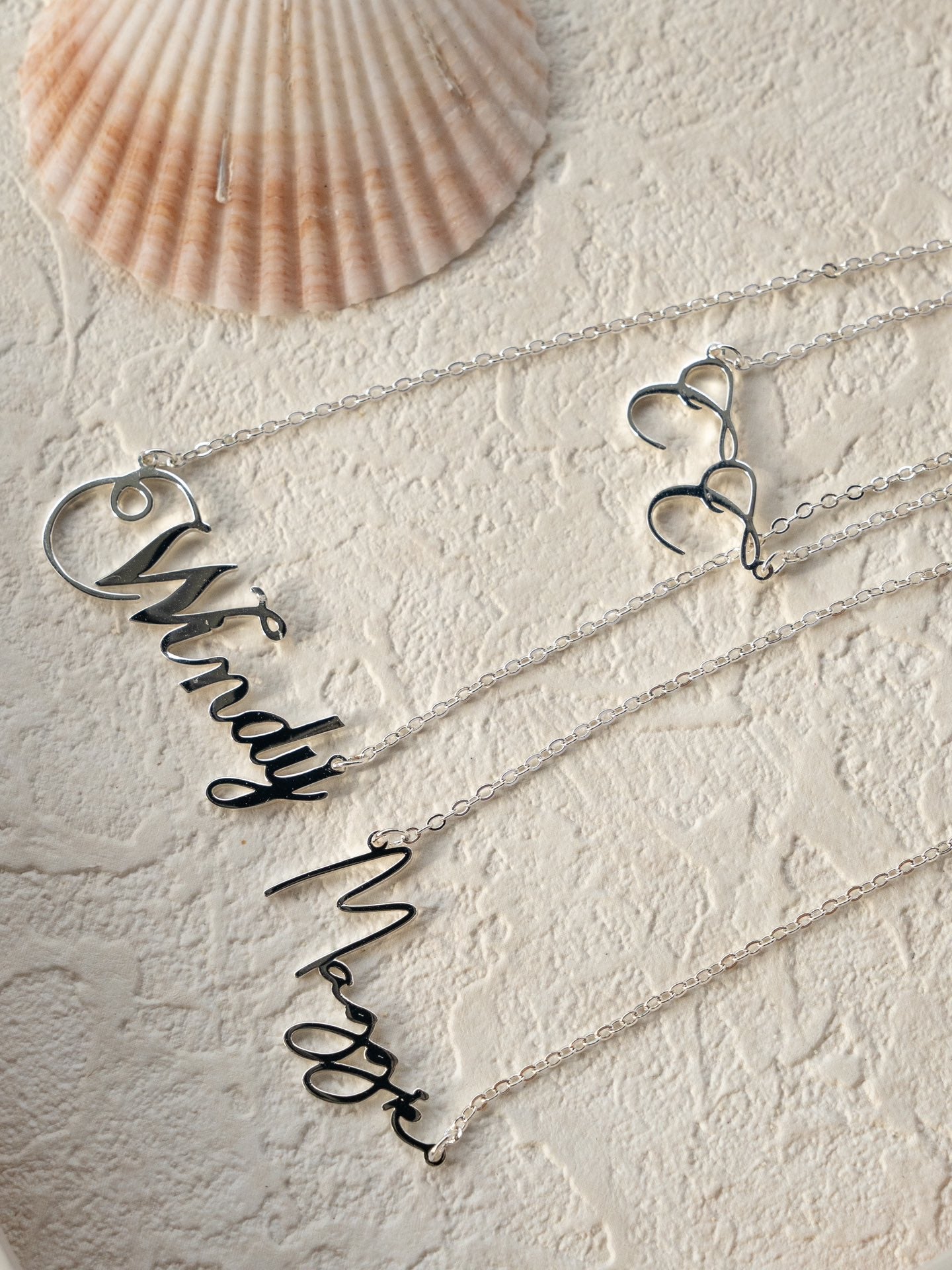 925 silver with 18K gold plating, custom lettering necklace (packaging not included!!)