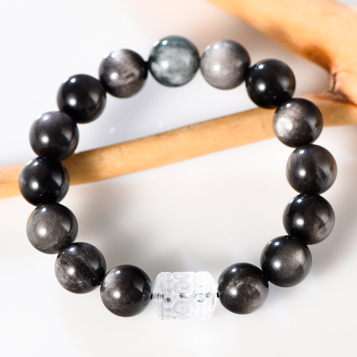 Couple's Obsidian Bracelet (Light Luxury Series)