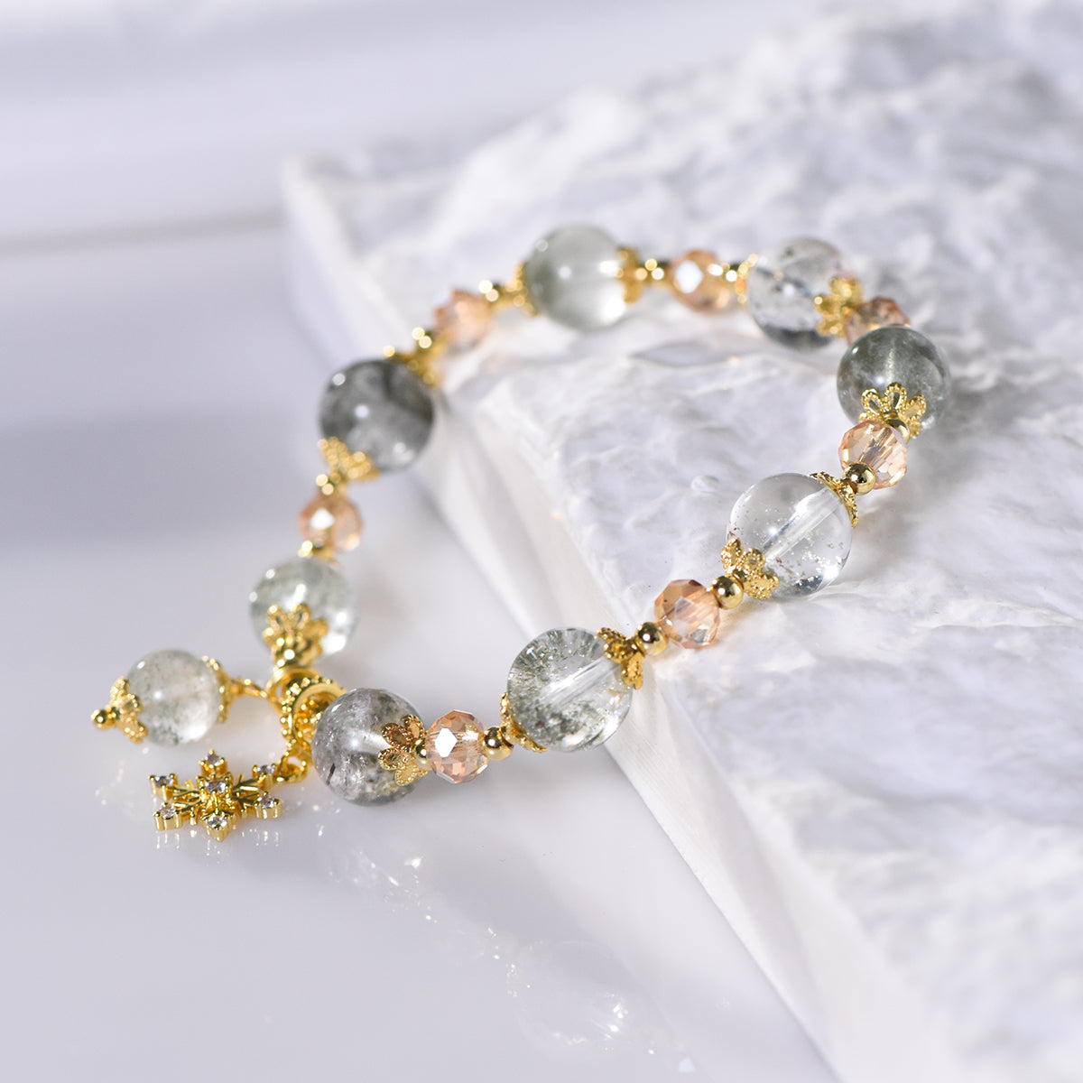 Green Ghost Snowflake Bracelet (Light Luxury Series)