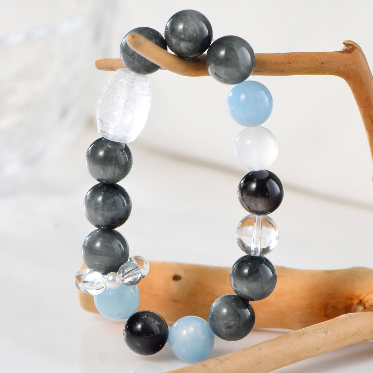Couple's Obsidian Bracelet (Light Luxury Series)