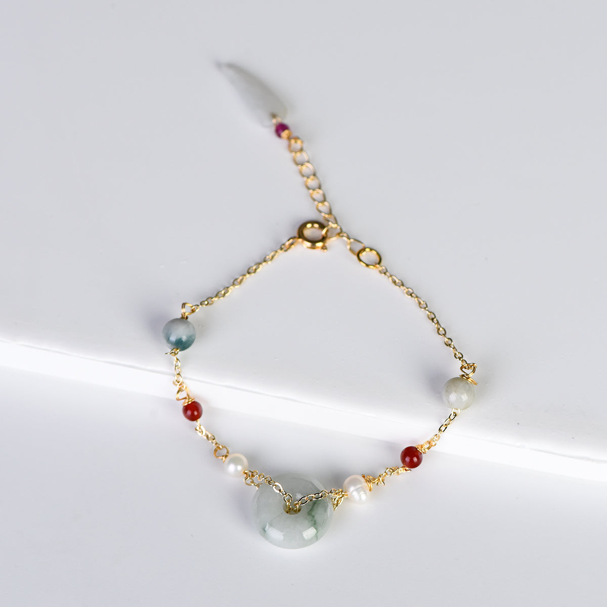 Jade peace buckle (light luxury series)