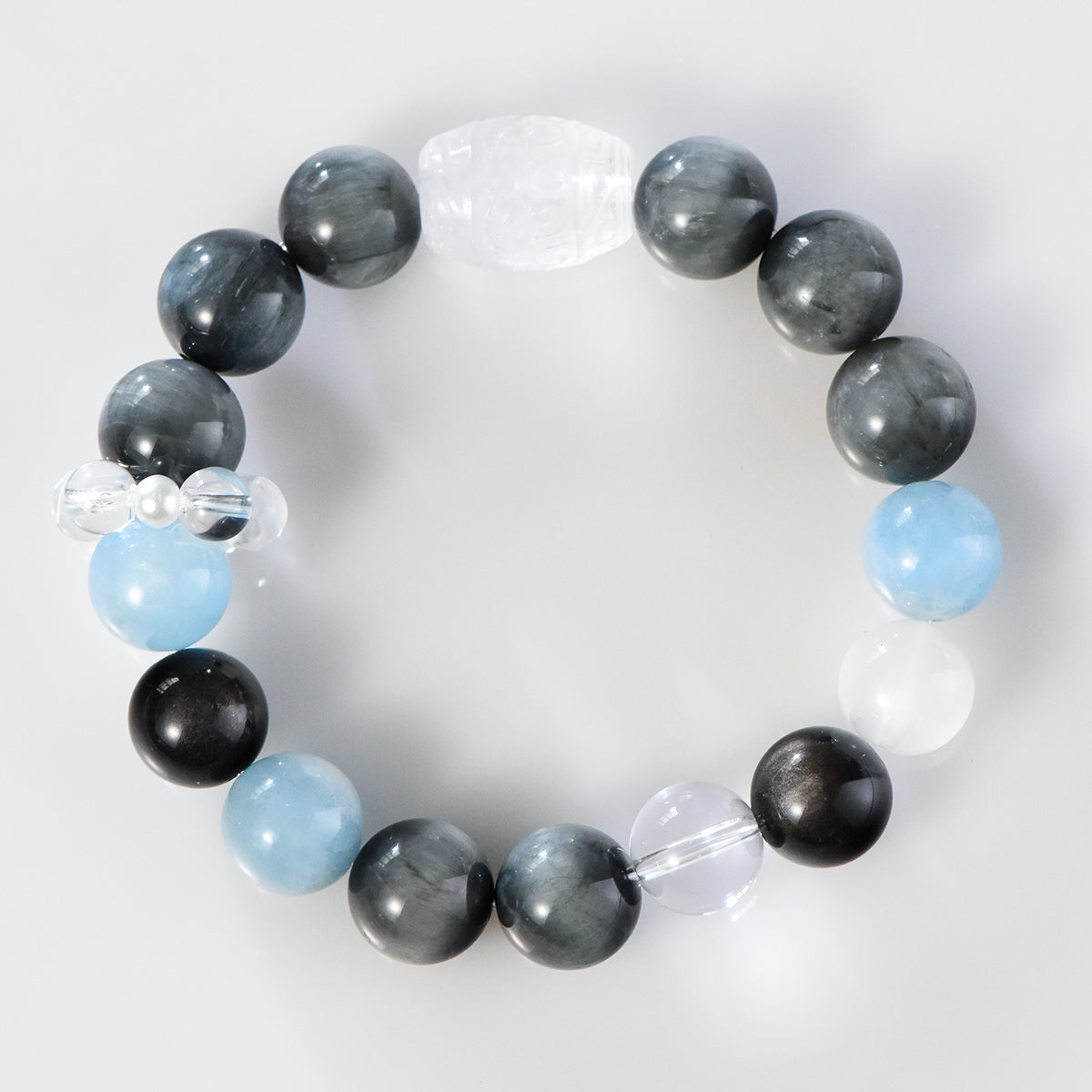 Couple's Obsidian Bracelet (Light Luxury Series)