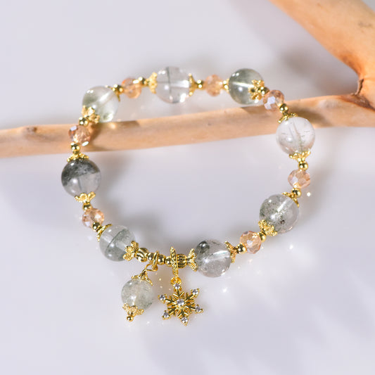 Green Ghost Snowflake Bracelet (Light Luxury Series)