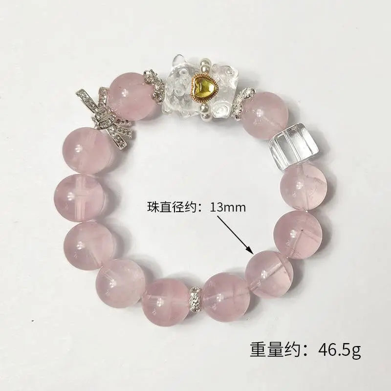 Aquamarine White Crystal Bear (Featured Series) My Store