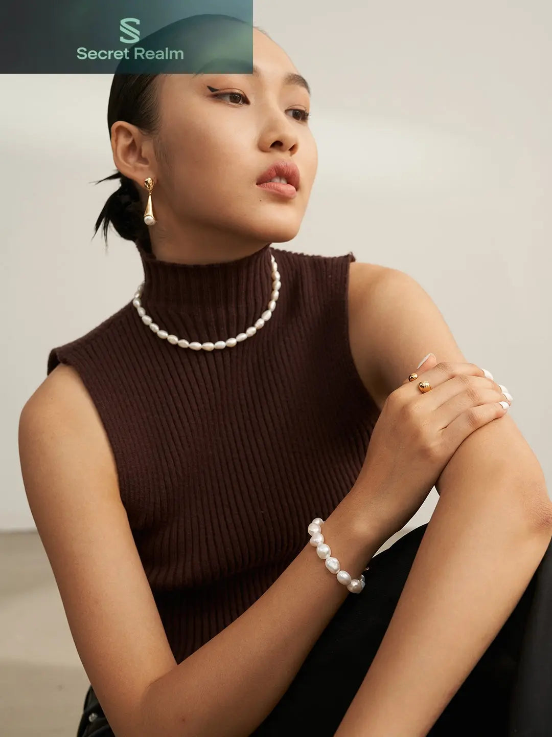 Baroque Pearl Bracelet Secret Realm