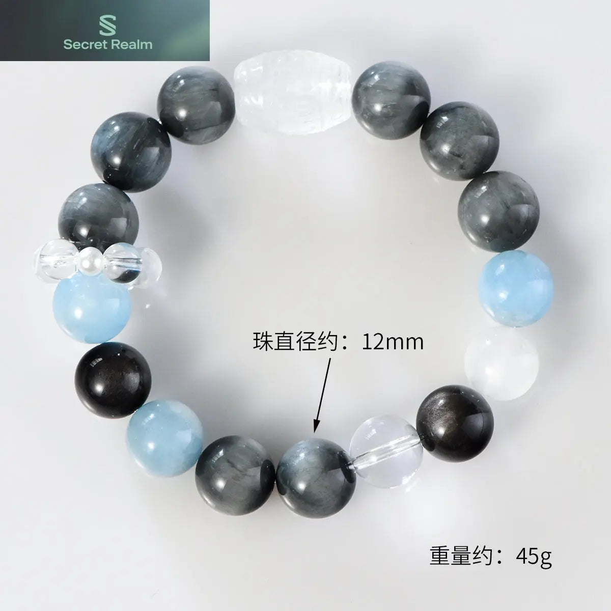 Couple's Obsidian Bracelet (Light Luxury Series) My Store