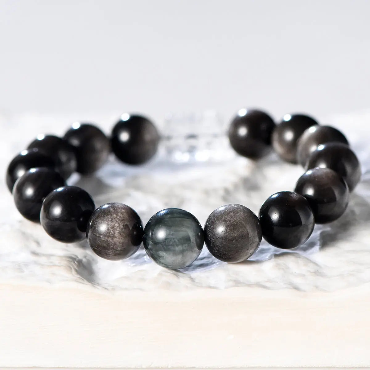 Couple's Obsidian Bracelet (Light Luxury Series) My Store