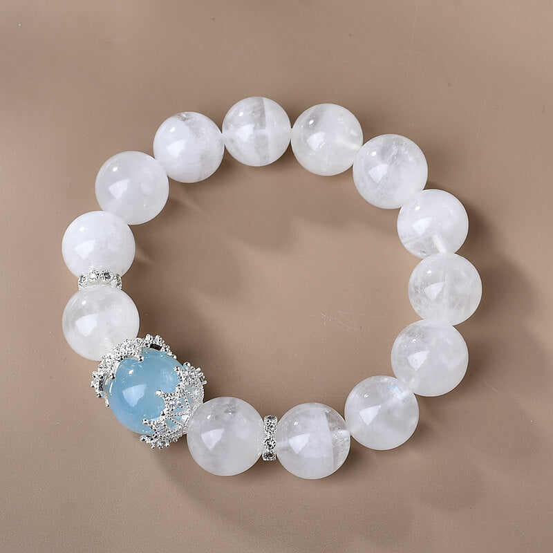 Natural Transparent White Ghost Bracelet（Featured Series）