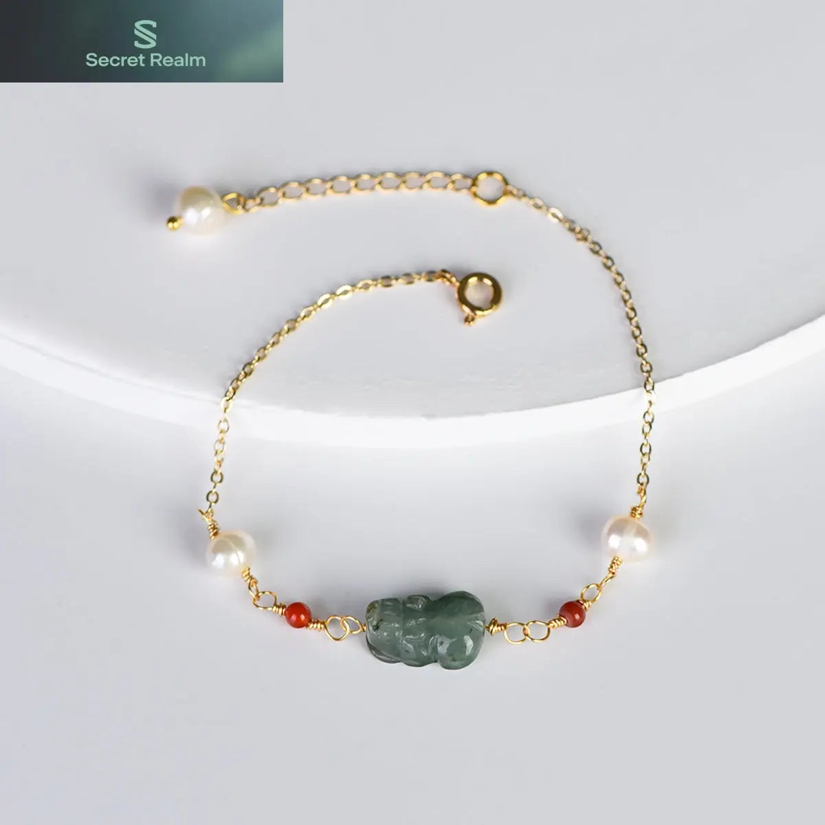 Jade Pixiu Bracelet (Light Luxury Series) My Store