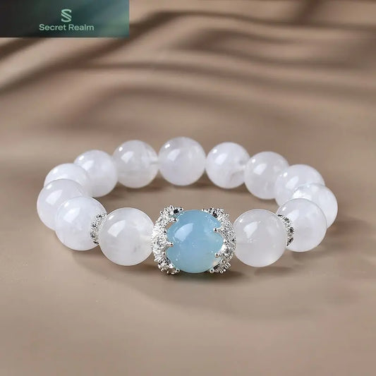 Natural Transparent White Ghost Bracelet（Featured Series） My Store