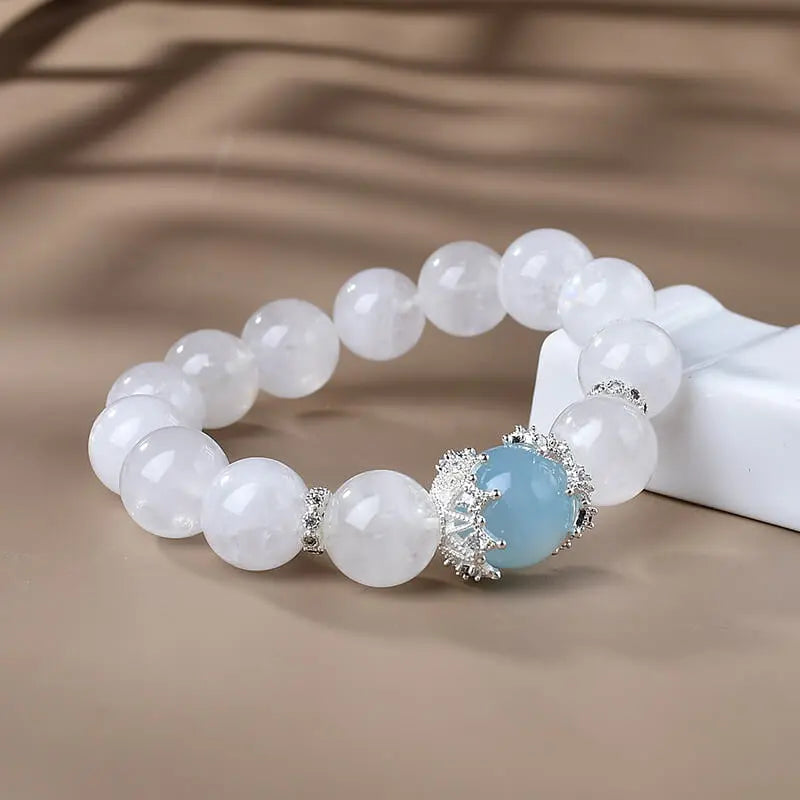 Natural Transparent White Ghost Bracelet（Featured Series） My Store