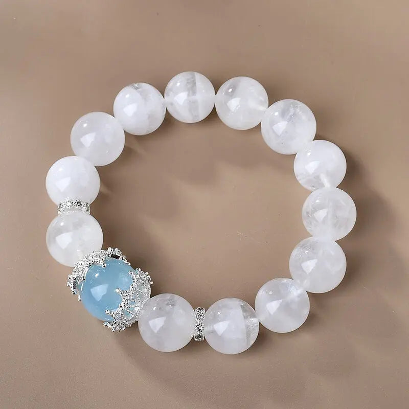 Natural Transparent White Ghost Bracelet（Featured Series） My Store