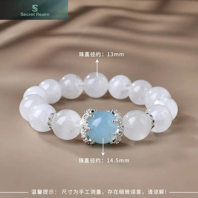 Natural Transparent White Ghost Bracelet（Featured Series） My Store