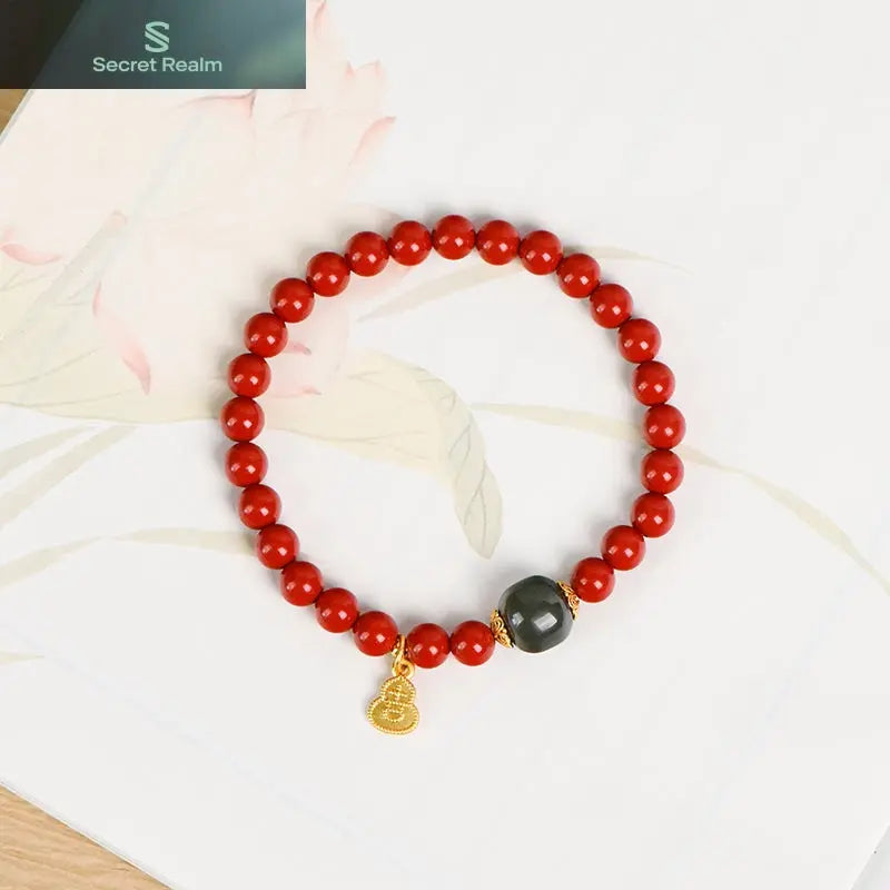 Natural cinnabar bracelet (light luxury series) My Store