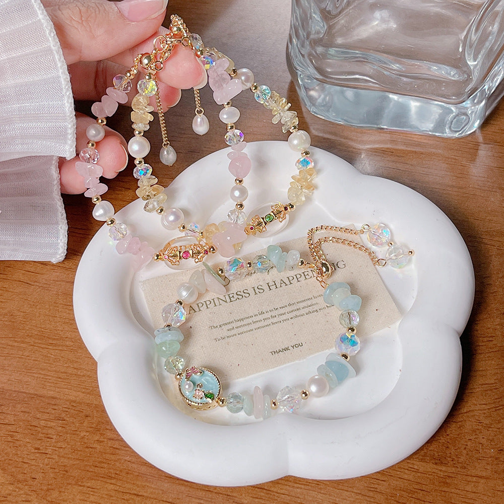 Monet oil painting jewelry