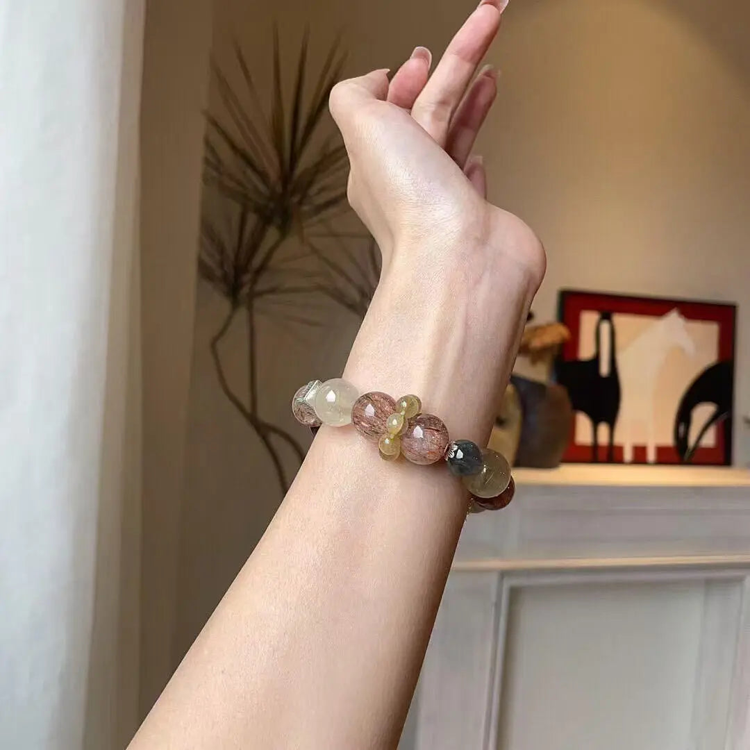 Purple Ghost Black Gold Multi-Treasure Bracelet (Featured Series) My Store