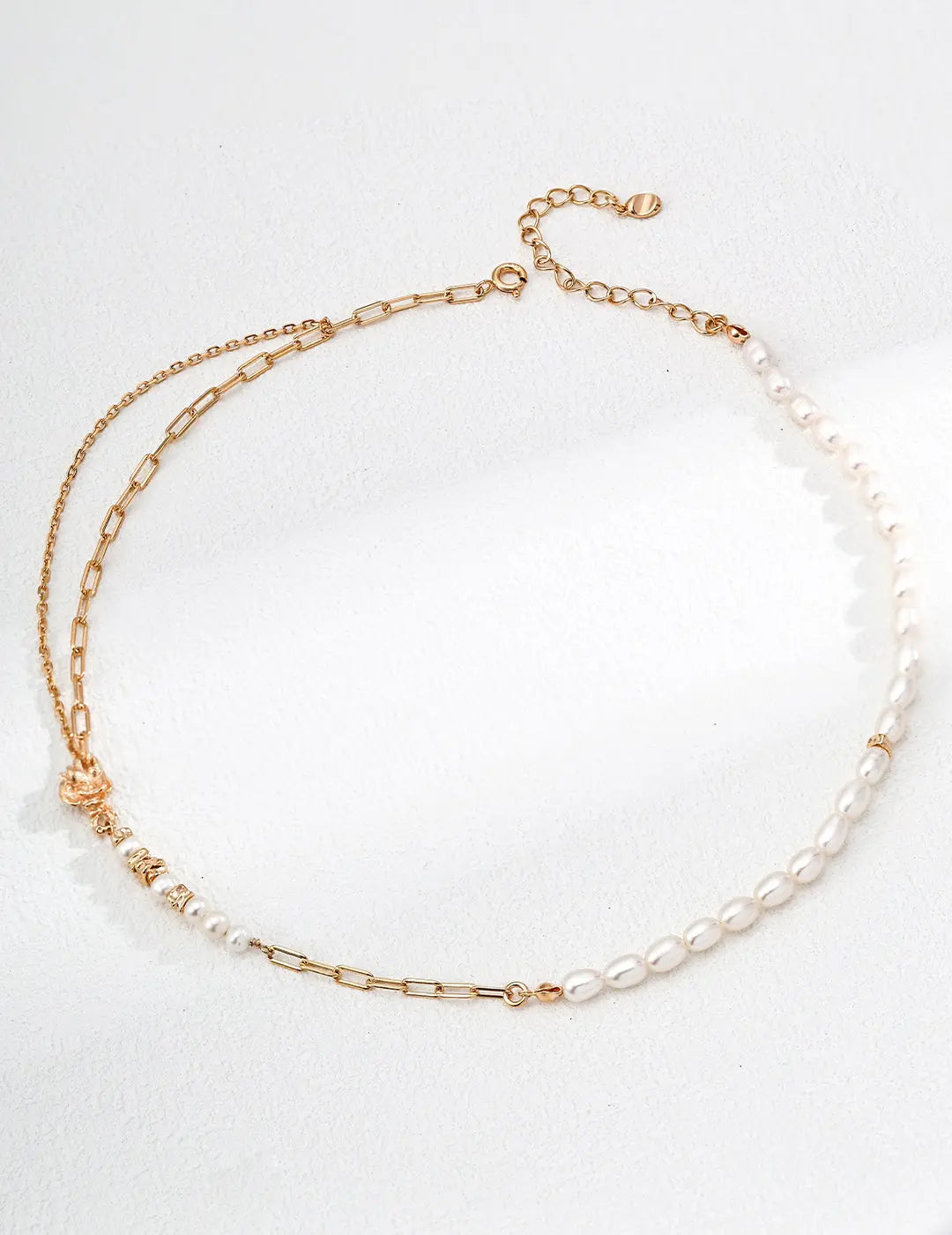 S925 Silver Vintage Natural Pearl Necklace Secret Realm