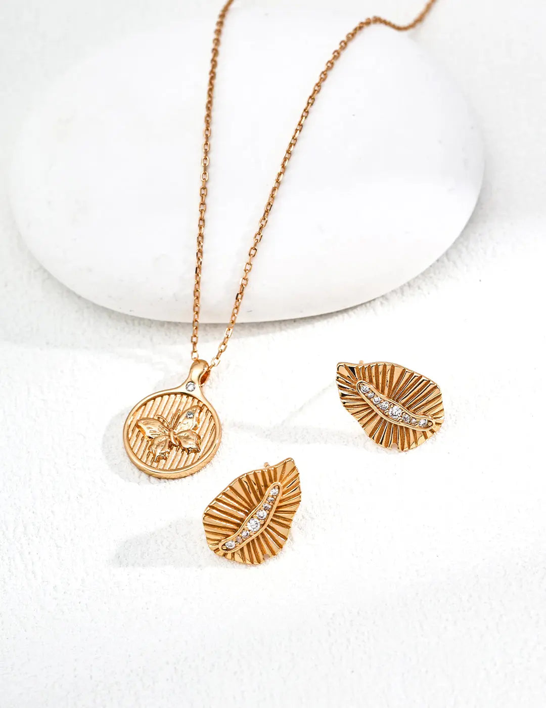 S925 silver vintage zircon earrings Secret Realm