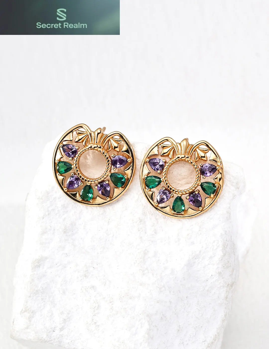 Secret Realm  Crystal Bracelet  Energy Bracelet  Sterling Silver Jewelry