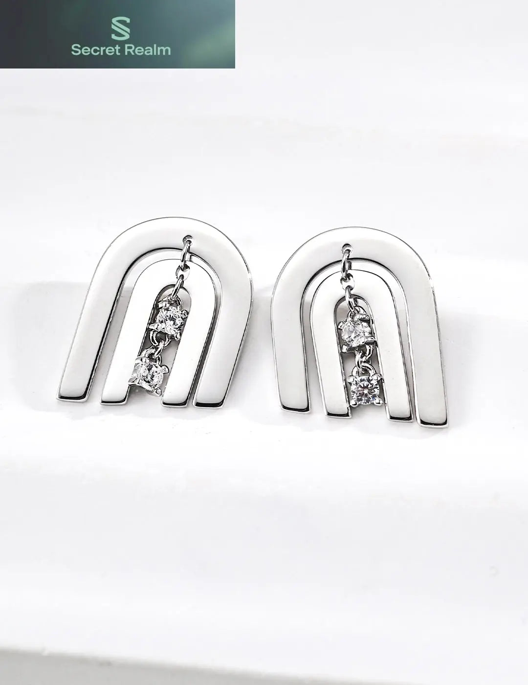 Secret Realm  Crystal Bracelet  Energy Bracelet  Sterling Silver Jewelry