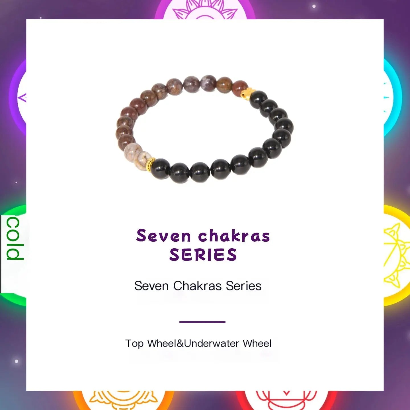 Secret Realm  Crystal Bracelet  Energy Bracelet  Sterling Silver Jewelry