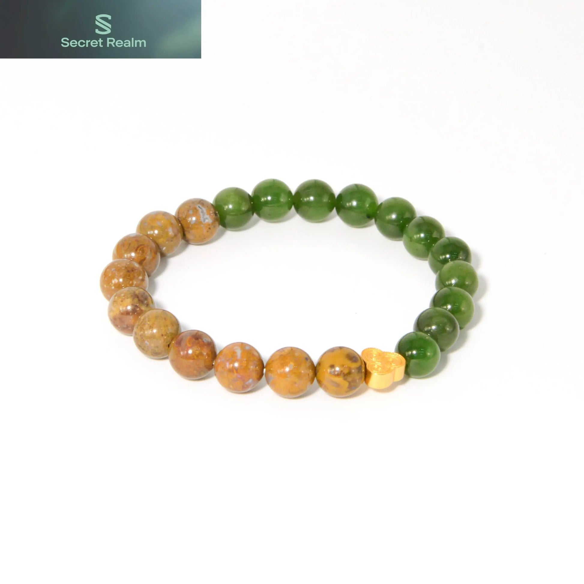 Secret Realm  Crystal Bracelet  Energy Bracelet  Sterling Silver Jewelry