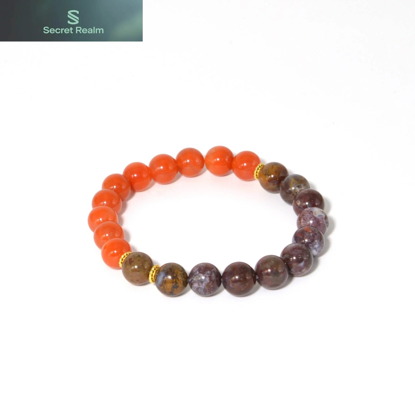 Secret Realm  Crystal Bracelet  Energy Bracelet  Sterling Silver Jewelry