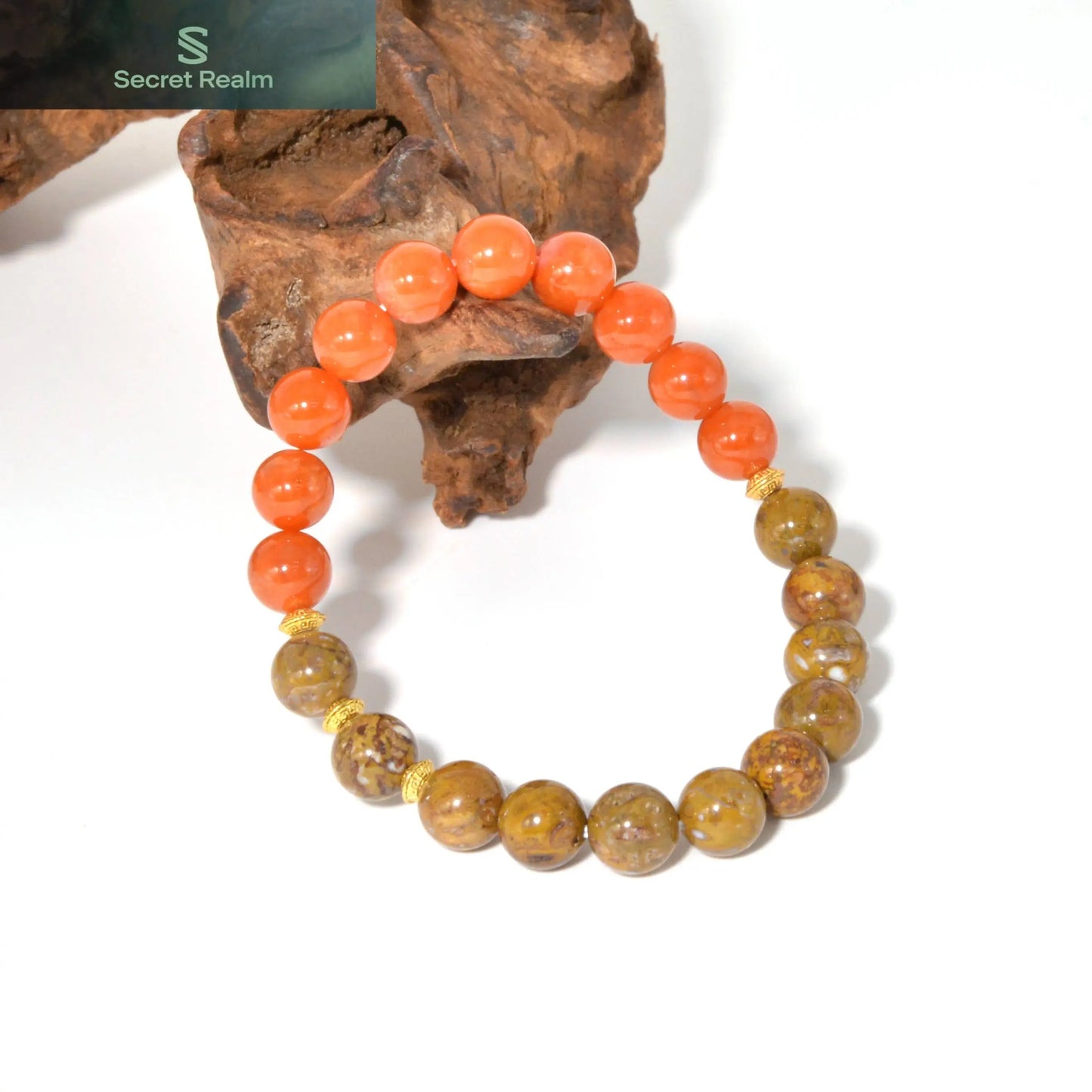 Secret Realm  Crystal Bracelet  Energy Bracelet  Sterling Silver Jewelry