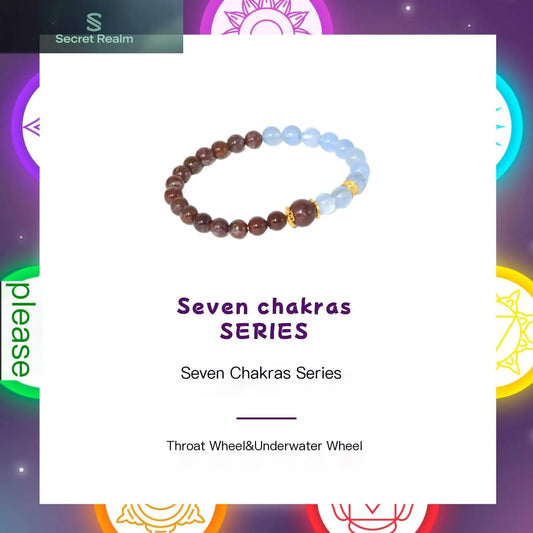 Secret Realm  Crystal Bracelet  Energy Bracelet  Sterling Silver Jewelry