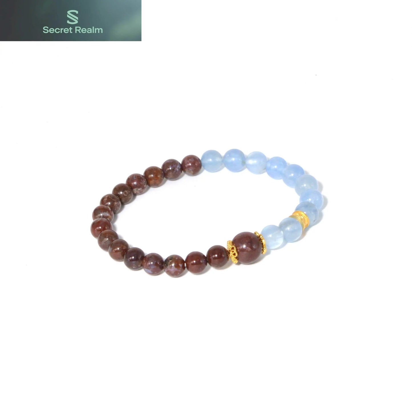 Secret Realm  Crystal Bracelet  Energy Bracelet  Sterling Silver Jewelry