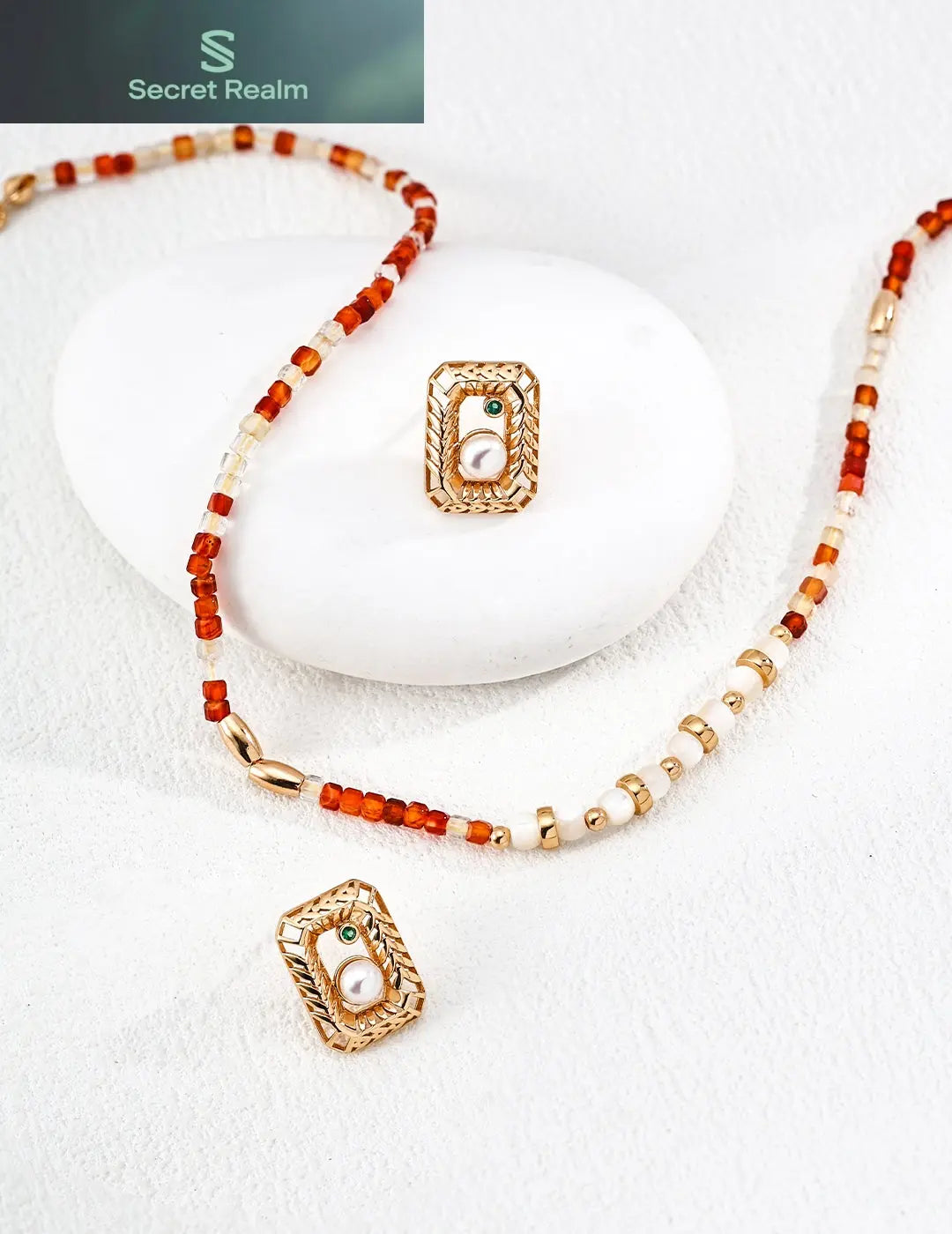 Secret Realm  Crystal Bracelet  Energy Bracelet  Sterling Silver Jewelry