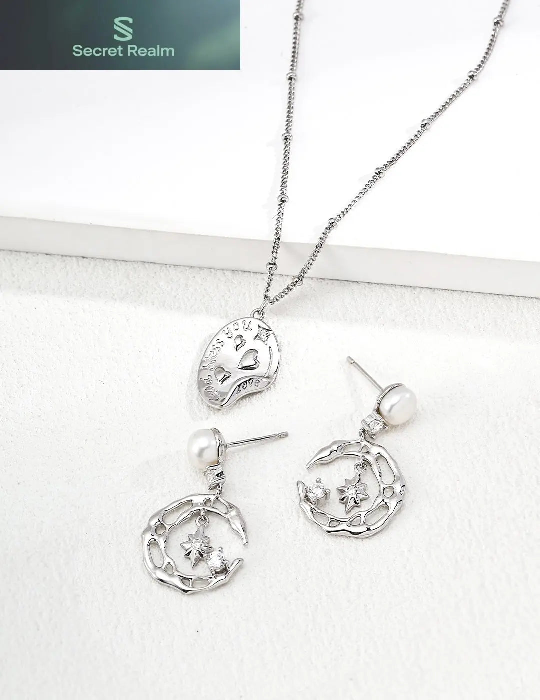 Secret Realm  Crystal Bracelet  Energy Bracelet  Sterling Silver Jewelry