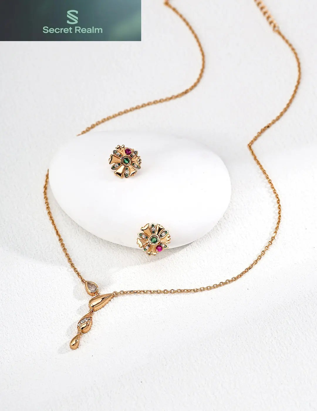 Sterling Silver Necklace Secret Realm