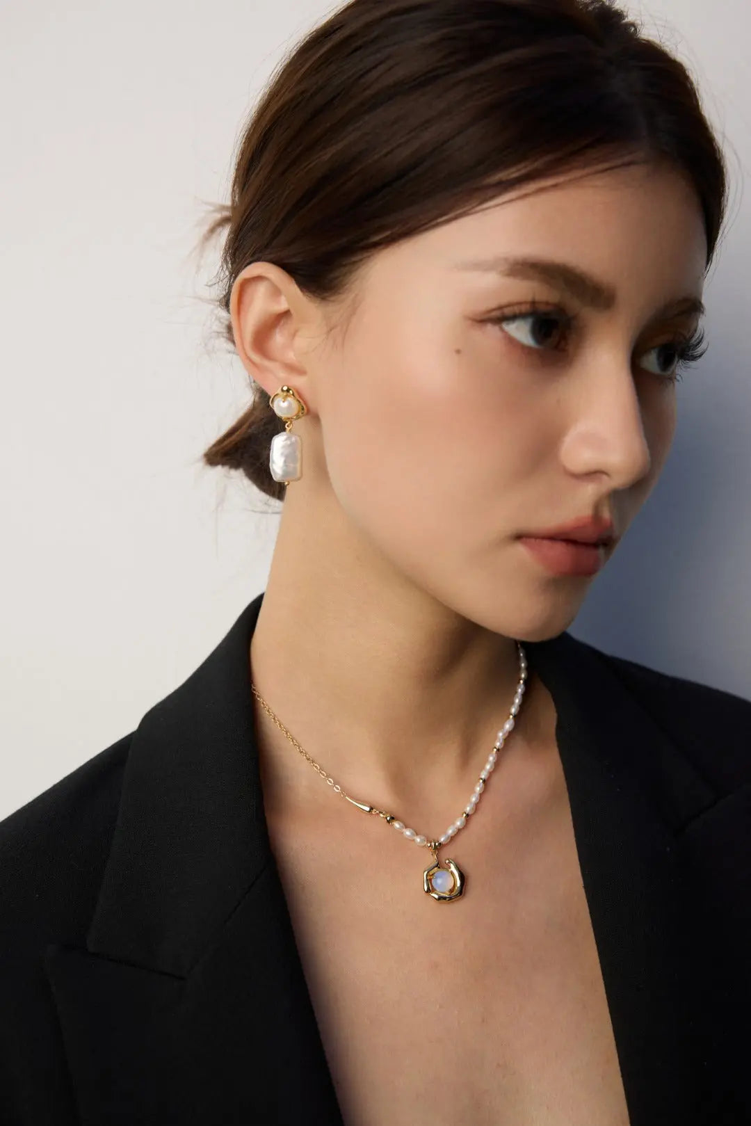 Sterling Silver Opal Necklace Secret Realm