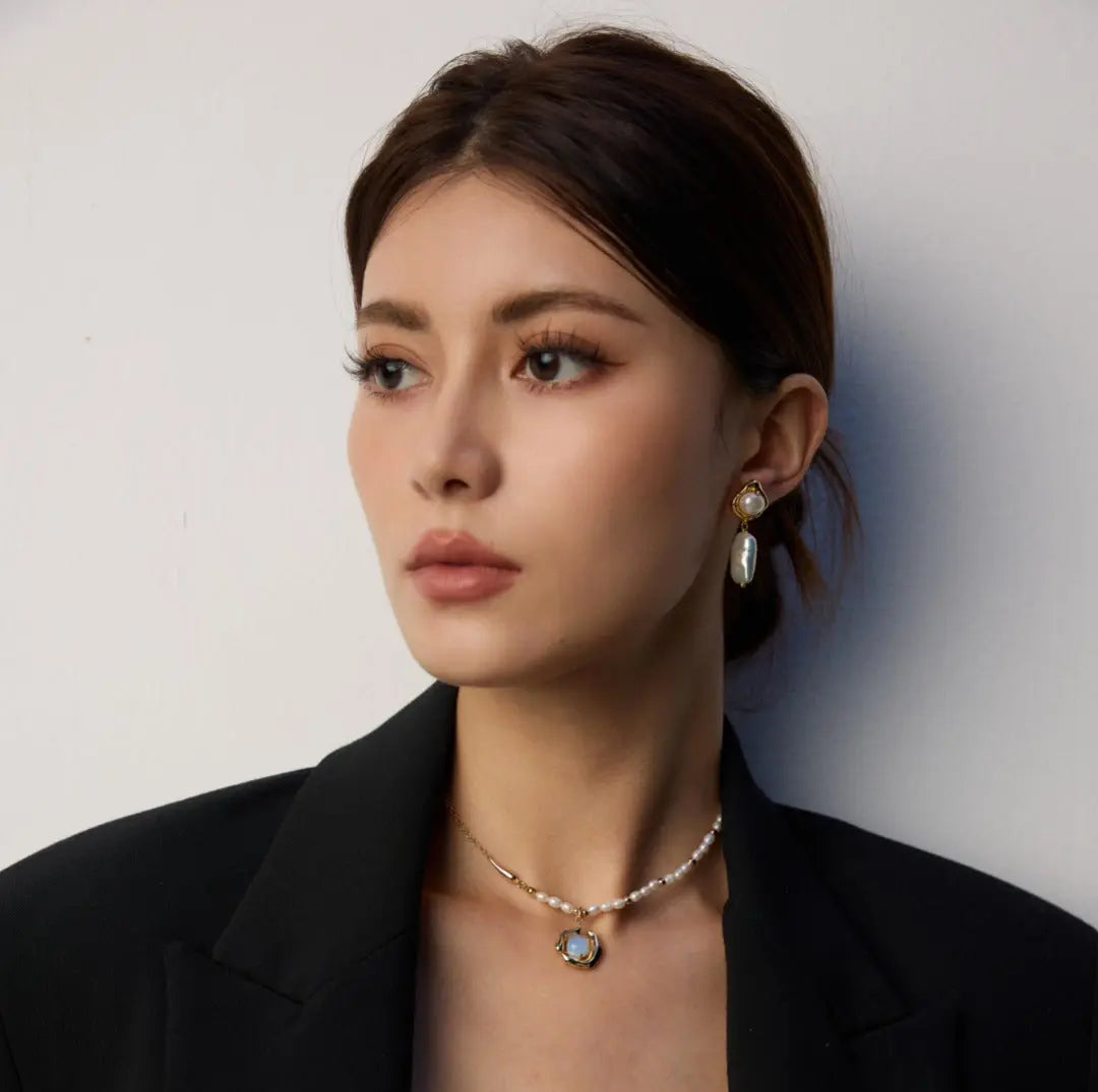 Sterling Silver Opal Necklace Secret Realm