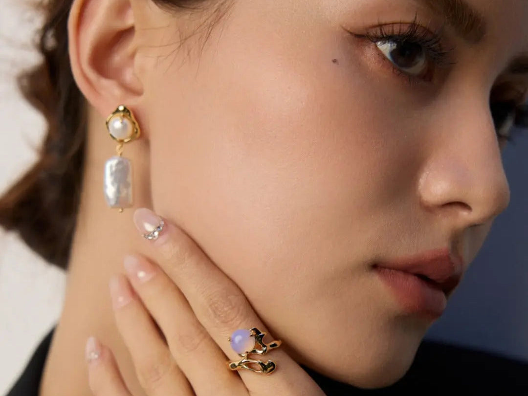 Sterling Silver Opal Ring Secret Realm