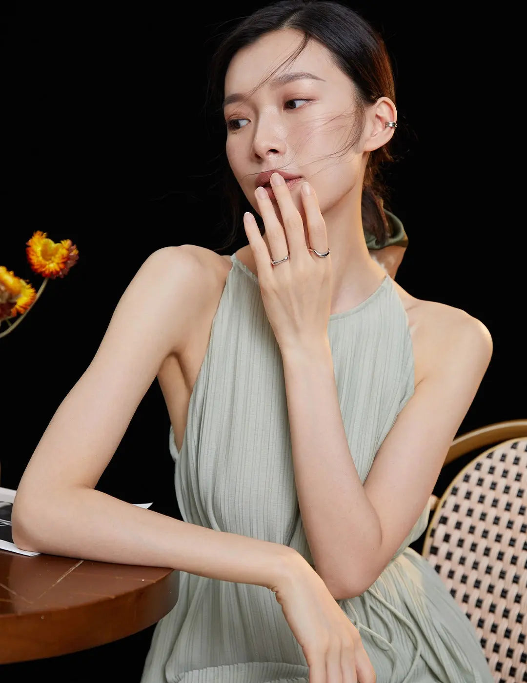 Sterling Silver Ring Secret Realm