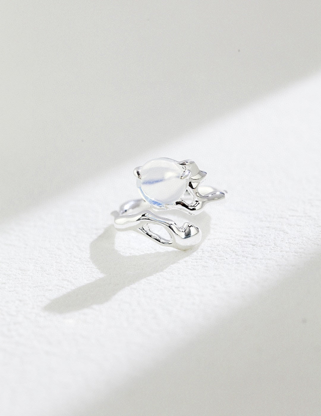 Sterling Silver Opal Ring