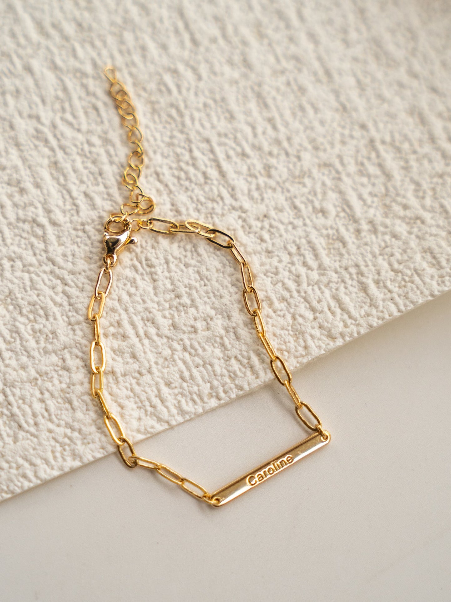 925 silver with 18K gold plating and custom lettering bracelet (packaging not included!!)