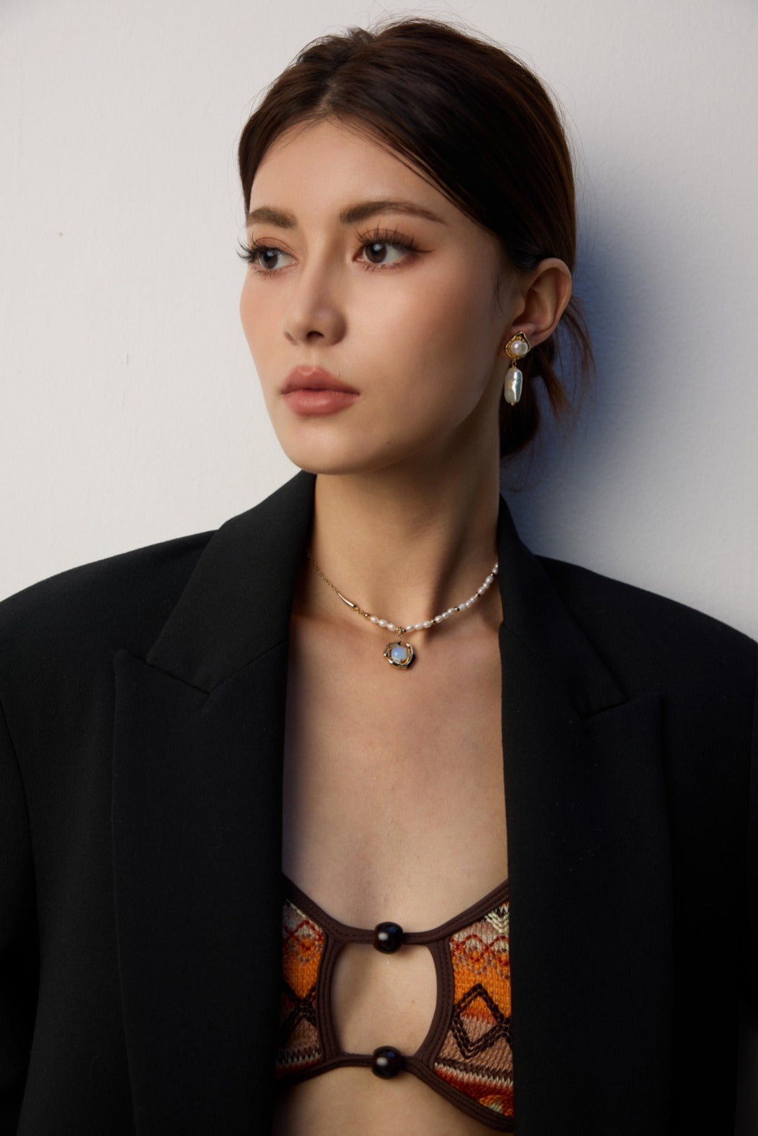 Sterling Silver Opal Necklace
