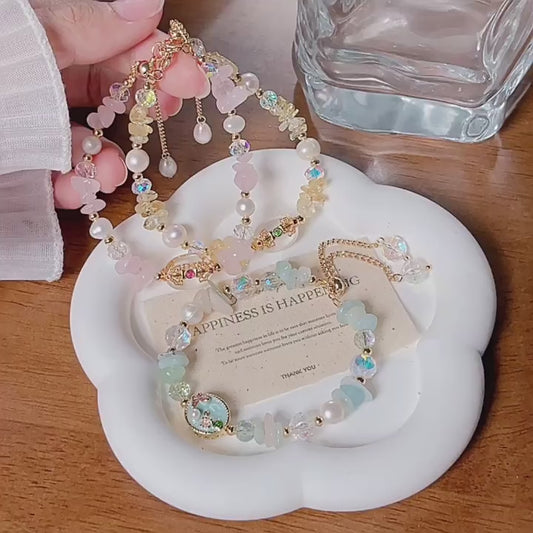 Monet oil painting jewelry