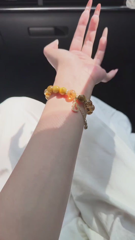 Yellow Tiger Stone (customized)